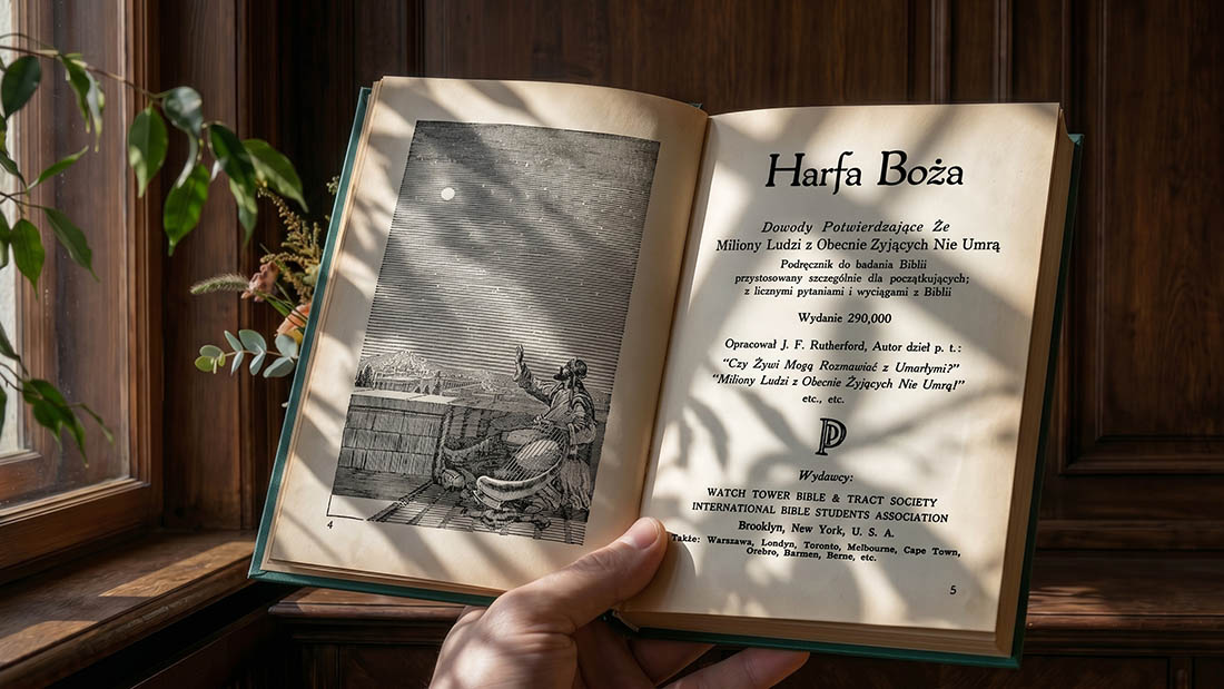 Polskie wydanie Harfy Bożej z 1922 roku